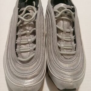 Nike Air Max 97 sneakers boys 4.5 silver